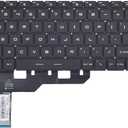 Replacement Keyboard for MSI GS66 Stealth 10SD 10SF 11UH 12UH GE66 Raider 10SF & MSI GP66 MS-1542 MS-1543 MS-1544 Stealth 15M Series Laptop with Per-Key RGB Backlit Keyboard