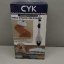 CYK Steam Mops for Floor Cleaning, 12 in 1 Handheld Steam Cleaner for Home, Floor Steamer for Hardwood Floors and Tile(Navy-White)