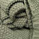 Ink+Ivy Bree Knit Throw Blanket for Bed, Sofa, and Couch, Lightweight, Breathable, Soft & Cozy Summer Blanket, Throw (50 in x 60 in) Green