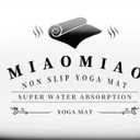 MIAOMIAO Non-Slip Hot Yoga Towel Set,Super Absorbent Microfiber in, 24.5" x 72" - Anti-Slip, Injury Free Design for Pilates, Yoga Mats, Exercise, and Fitness Gear (Light Blue)