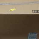 Amazon Basics Sturdy Portable 2-Door Top-Load Hard-Sided Pet Travel Carrier with Secure Ventilation, Handle, Front & Top Entry for Dogs, Cats, 22.8"L x 15"W x 13"H, Gray & Blue