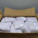 Newwiee Spandex Stretch Folding Chair Covers Bulk Fitted Universal Chair Protector Pack Removable Washable for Wedding Party Dining Banquet Event(White,100 Pcs)