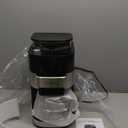 HOMOKUS 10-Cup Coffee Maker with Grinder, Touch Screen, Automatic Brew, Warming Plate, 1.5L Water Tank, Removable Filter