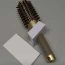 Round Brush for Blow Drying, Nano Thermal Ceramic & Ionic Tech Hair Brush with Boar Bristles, Professional Round Barrel Brush for Styling, Curling & Straightening by Sndyi (2.9 Inch, Barrel 1.7 Inch)