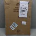 Bemis Aurora Slow Close Toilet Seat, Easy Clean Hinges and Adjustable Perfect Fit Plastic Seat, Made in USA, Elongated, Biscuit
