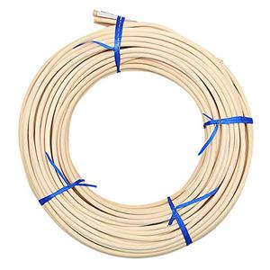 KEILEOHO #8 Reed Spline 65 Feet x 3/16 Inches Cane Webbing for Weaving, Cane Webbing for Chair Repair, Strong Permeable Cane Webbing Roll for Winding, Modeling, Decoration, Weaving, Aromatherapy