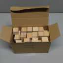 64 PCS Wooden Cubes 1 Inch Unfinished Wooden Blocks Natural Solid Wood Square Blocks for Puzzle Making Carving Crafts and DIY Projects Home Decor