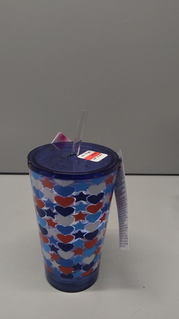 Luum Glo&Go Led 18 Oz Tumbler Flag