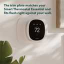 ecobee Trim Plate for Smart Thermostat Essential Only - Programmable WiFi Thermostat Accessory