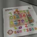 Toddler Puzzle for 18+ Months Wooden Alphabet Number Peg Puzzles for Preschool Toddlers Great Learning Puzzle Toy 1st Birthday Gift for Girls Boys