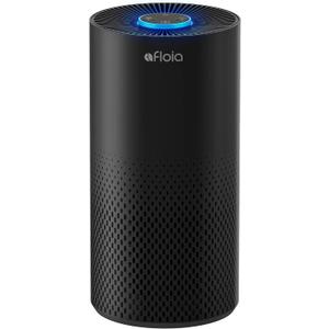 Afloia Air Purifiers for Home Large Room Up to 1076 Ft, 3-Stage Filter Air Purifiers for Bedroom 22 dB, Air Purifiers for Pets Dust Dander Mold Pollen Odor Smoke, Kilo Black, 7 Colors Light