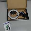 6 LED Light with Head for Vlog e Video Studio Dimmable Fill Light Compatible with Selfie Camera Studio Light for Video Recording and Photography on