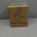 Cartridge Filter Pump,Swimming Pool Filter Pump 330gal, Filter Pump with Intergrated Pool System 330gal/h(US Plug 110V)