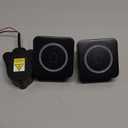 Wireless Doorbell Chime Compatible with Blink Video Doorbell (1st & 2nd Gen), Indoor Plug-in Receiver & Wired Transmitter Kit, 58 Melodies, 5 Volume Levels (1Video Doorbell Extender 2 Chime) (Black)