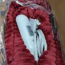 Bedsure GentleSoft Heated Blanket Throw - Soft Ribbed Flannel Electric Blanket, Heating with 4 Time Settings, 6 Heat Settings, and 3 hrs Timer Auto Shut Off, Gifts for Grandma (50x60 inches, Burgundy)