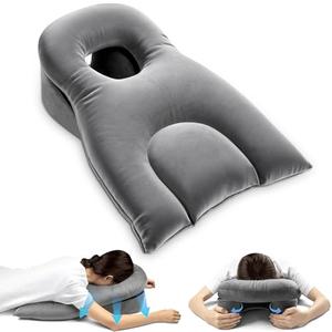 Face Down Pillow After Eye Recovery, Massage Pillow Face Down, Suitable for Naps and Spinal Massage, Ffits The Body Curves Relieves The Discomfort of Prone Sleeping
