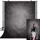 CapiSco 5X7FT Retro Abstract Gray Portrait Backdrop Photography Portrait Abstract Background for Newborn Baby Child Adult Portrait Mannequin Vinyl Backdrop Photo Studio Background