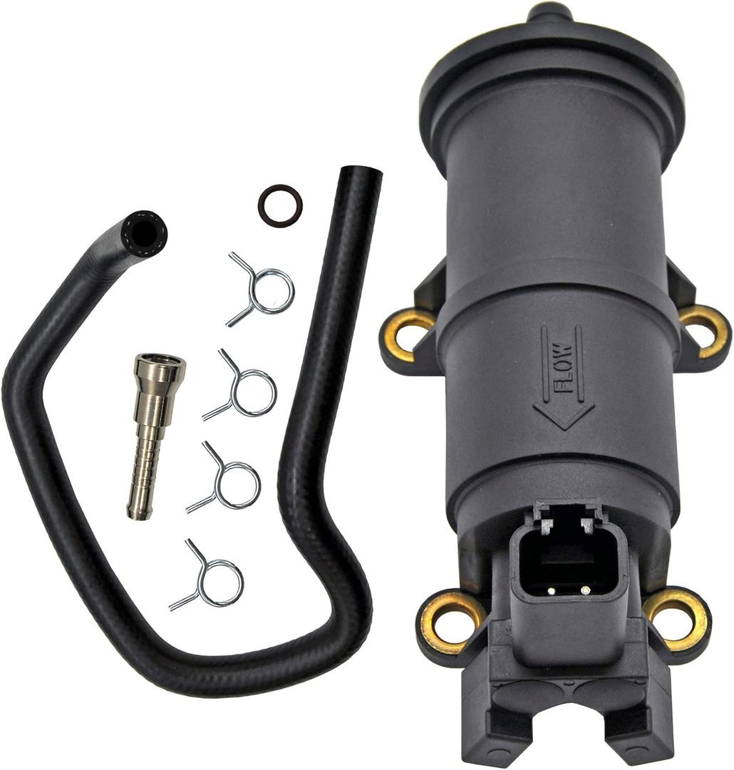 External Diesel Fuel Lift Transfer Pump for 2002 2003 2004 Dodge Ram 2500 3500 L6 5.9L Base SLT ST Laramie Turbocharged Mechanical In-line Electric Pump E7230 SP1206