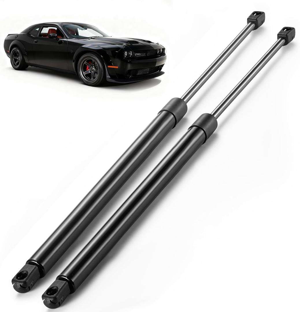 ARANA Trunk Struts Shocks for Dodge Challenger 2008-2020, 6657 Rear Hatch Lid Replacement Lift Support Fits Dodge Challenger Base/RT/SE/SRT/SXT without Spoiler, 2 Pcs