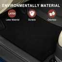 Floor Mats Compatible with 2013-2018 Nissan Altima, Custom Fit All Weather Nissan Altima Car Mats, Latex Heavy Duty Floor Liners Black 4-pc Set, 2014 2015 2016 2017