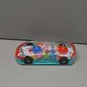 ArtCreativity Light Up Transparent Sensory Car Toy for Kids, 1PC, Bump and Go Toy Car with Colorful Moving Gears, Music, and LED Effects, Easter Toys for Toddlers, Great Birthday Gift Idea