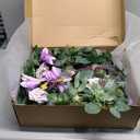 Ling's moment 2PCS Artificial Floral Swags Centerpieces Wedding Flower Purple Rose Garland Greenery Arrangements for Sweetheart Head Table Decor Car Wall Window Arch Garden Decor Lilac & Gold