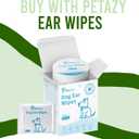 400 Dog Wipes for Paws and Butt Ears Eyes | Organic Pet Wipes for Dogs | Lavender Scented Dog Wipes Cleaning Deodorizing | Extra Thick Paw Wipes for Dogs Cats Pets | Bonus Glove Wipes Included