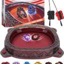 X Stadium Starter Kit - with 6 X Tops, 2 Launchers & Arena for Battle, Ultimate Competitive Spin Top Battle Set, Gift for Kids, Boys, Girls Ages 6+