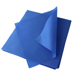 100 Pcs Autoclave csR Sterilization Wrap 12X12" | SMMS Non Woven Sterilization with Steam & EO 60g Blue Non Sterile Pads Cellulose Paper Autoclave Wraps | Blue