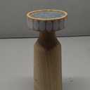 HD Designs Wood Large Candle Holder