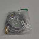 UNCO 10 Feet Stainless Steel No Kink Metal Garden Hose (Silver)