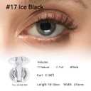 WOSADO Magnetic Eyelashes with Applicator Kit, [V17 Ice Black] Reusable Magnetic Lashes without Eyeliner, Glue-free False Lashes, Waterproof, Lightweight, Suit for Natural Makeup