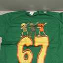 67 Halloween Meme 6 7 Numbers Six Seven Funny Kids Skeleton T-Shirt Size L