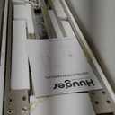 Huuger Entryway Console Table with Charging Station, USB-C Port, 47.2 Inch Sofa Table with Metal Legs, Entry Hallway Table with Thicker Desktop, Modern Behind Couch Table, Grey