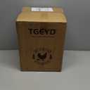 Tgeyd Chicken Waterer 5 Gallon, with 6 Enlarge Automatic Water Cups, Large Cicken Waterer for Chicken Duck and Goose