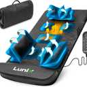 Lunix LX27 Heated Stretching Mat Massager  Full Body Massage Mat Back Stretcher for Pain Relief, Deep Tissue Lumbar Massager for Flexibility & Recovery