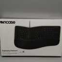 Incase Ergonomic Keyboard  Designed by Microsoft  Refined Ergonomic Design, Built-in Shortcuts Keys, Layered Palm Rest for Elevated Wrist Support, Integrated Number Pad  Black