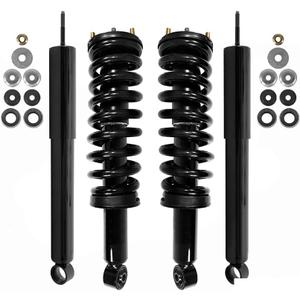 COMPLETESTRUTS - Front Complete Strut Assemblies with Coil Springs and Rear Shock Absorbers Replacement for 1996-2002 Toyota 4Runner 4WD - Set of 4