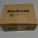 Kwikset Casey Interior Privacy Door Handle with Lock, Door Lever For Bathroom and Bedroom, Polished Chrome Reversible Keyless Turn Lock, Polished Chrome, 1 Pack, Privacy