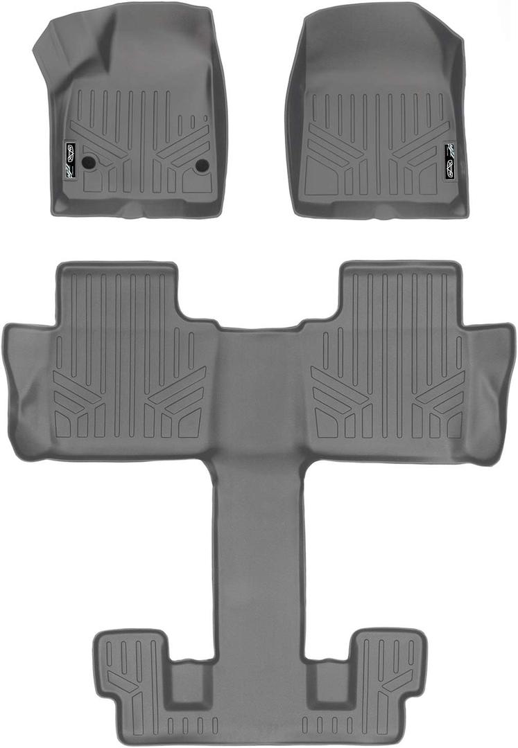 MAXLINER Floor Mats 3 Row Liner Set for 2020-2025 Cadillac XT6