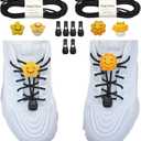 2 x 2 pairs children's Cute Elastic Shoe Laces -Elastic No Tie Shoelaces for Kids, Adults