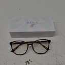 Women's Blue Light Blocking Glasses, TR90 Frame Computer Gaming Eyeglasses Anti Eyestrain & UV RF6208 (Coco Tortoise)