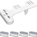 Hibbent Bidet Toilet Attachment with Toilet Seat Bumpers