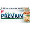 Premium Saltine Crackers - Unsalted Tops