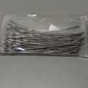 Stainless Steel Wire Keychains, Durable Cable Key Rings, Heavy Duty, 20 Pack, 5.9 Inch, Silver for Everyday Use