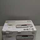 Nostalgic Bluetooth Stereo System for Home, WISCENT Vintage Micro HiFi Systems CD Player,with Bluetooth Audio Streaming,FM Radio,USB Port,Aux-in,Earphone Port (Brown)