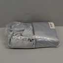 SUNOHE Ultra Space Saving Self Compression Organizers, 2 Pack Double Zipper Compression Packing Cubes for Bedding, Comforter Storage Bag for Blankets Duvet Quilts Pillows Queen King (Gray, X-Large)