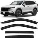 CLIM ART Incredibly Durable Rain Guards for Honda CR-V 2023-2026, Original Tape-on Window Deflectors, Vent Deflector, Window Visors, Car Accessories, 4 pcs. - 423170