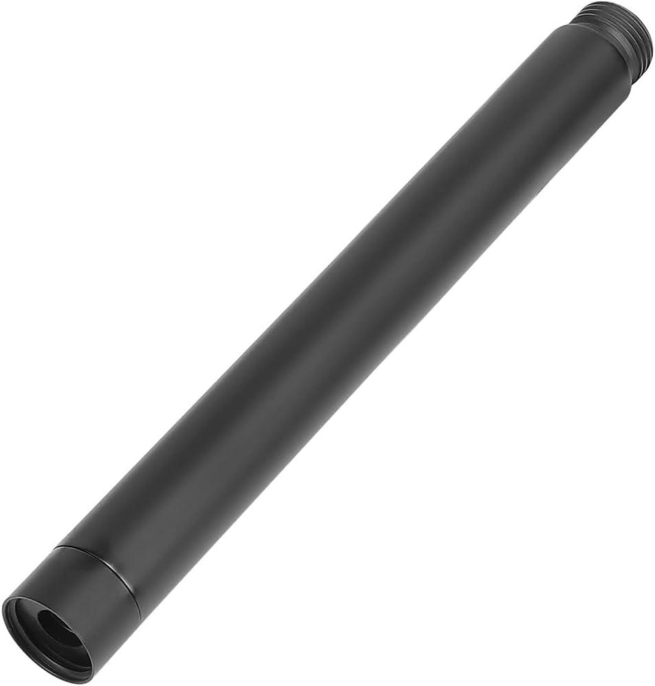 Shower Head Extension Arm, Shower Extender Water Outlet- Lowers Existing, Shower Pipe Extension for Bathroom, Made of Solid Metal Stainless Steel