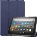 Tablet Case Fits 8 inch Tablet 2022/2020,[Sleep/Wake] Slim Soft TPU Back Smart Magnetic Stand Protective Cover Cases,(Incompatible with iPad Samsung).Navy Blue